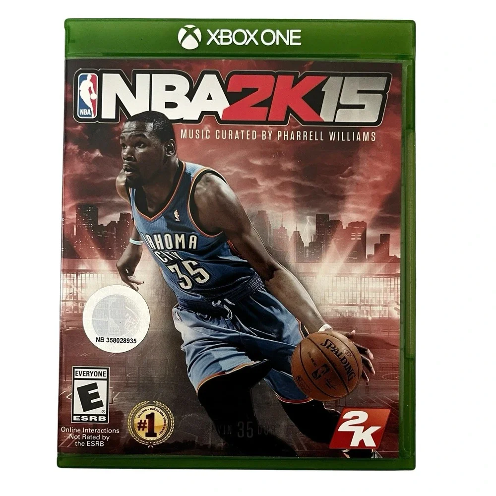 NBA 2K15 Microsoft Xbox One Kevin Durant Cover Video Game